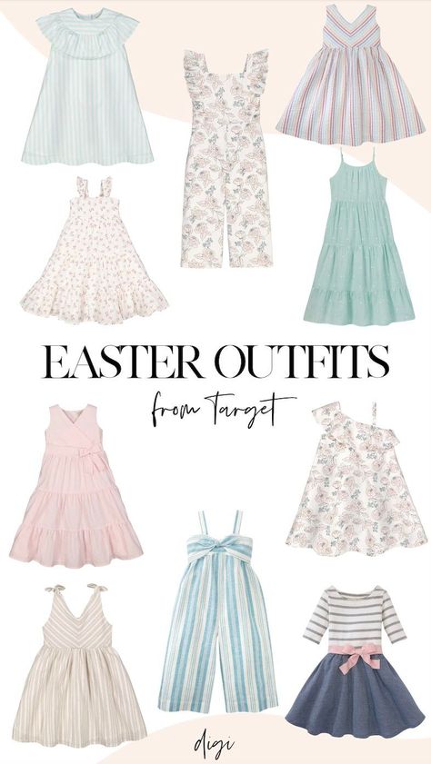 Looking for a timeless girl's Easter outfit. The Hope and Henry line at Target Easter Outfits For Family, Toddler Girl Easter Outfit, Toddler Easter Outfit, Toddler Girls Easter Dresses, Spring Photo Session, Girls Easter Outfit, Kids Easter Outfits, Easter Outfit Ideas, Cute Easter Outfits