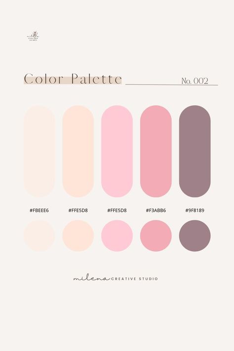 Beautiful pink color palette with hex codes #hexcodes #colorpallete #pinkcolorpalette #pastelcolorpalette Color Palette With Hex Codes, Brand Identity Colors, Pink Color Palette, Dark Color Palette, Cool Color Palette, Hex Color Palette, Pink Color Schemes, Pink Palette, Color Palette Pink