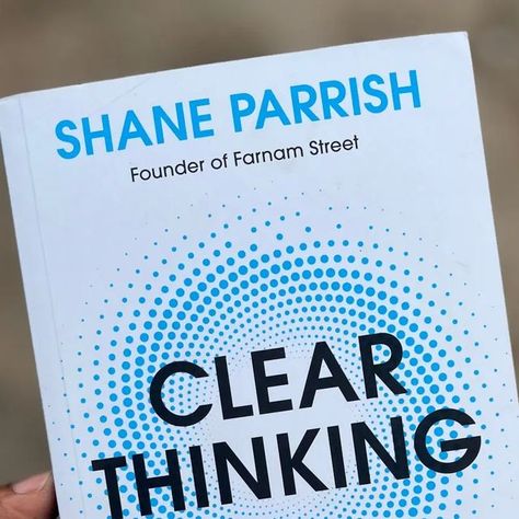 BooksAreMagic 📚 on Instagram: "Clear Thinking 🧠 Shane Parrish, a former spy turned wisdom-sharer, unveils the secret to clear thinking in his book. Using relatable examples, he introduces powerful mental models to navigate life's complexities. From everyday choices to monumental decisions, Parrish's insights are invaluable. He guides us to realize that mental clarity isn't just for big moments, but for every little choice we make. A clear head today can change your life tomorrow. Share it w Brain Thinking, Mental Models, Clear Thinking, October 23, Navigating Life, Mental Clarity, Essay Writing, Critical Thinking, Change Your Life