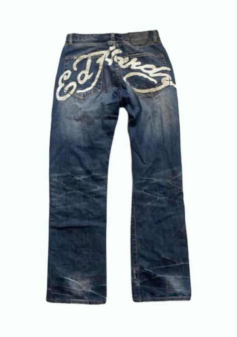 Ed Hardy Baggy Jeans, Sigma Girl, Ed Hardy Jeans, Better Cr Dr, Cold Fits, Dream Jeans, My Clothing Style, Best Style, Cute Jeans