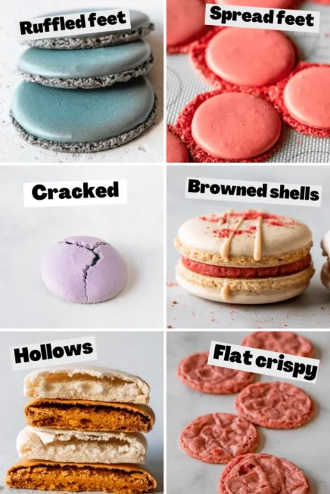 Macaroons Flavors, Easy Macaroons Recipe, Pies And Tacos, French Macaroon Recipes, Macaroon Cake, Macaron Filling, Patisserie Fine, Macaroon Cookies, Macaron Cake