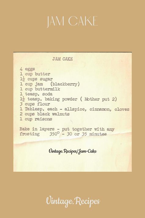 Picture this: a golden sun descending, casting warm hues on a kitchen table laden with a steaming cake. That’s the aroma of Blackberry Jam Cake, a comforting classic that weaves a symphony of spice and jam, promising warmth and sweet delight with every bite. #JamCake #Cake #BlackberryJam #Blackberry #Jam #VintageRecipes #Vintage #Recipe #OldRecipes Jam Cake Recipe Homemade, Easy Jam Cake Recipe, Blackberry Jam Cake With Caramel Icing, Tennessee Jam Cake, Vintage Jam Recipes, Southern Jam Cake Recipe, Old Fashioned Jam Cake Recipe, Blackberry Jam Cake, Jam Cake Recipe