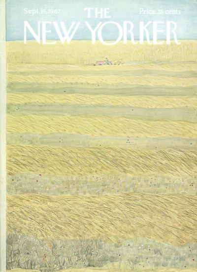 Ilonka Karasz, New Yorker September, Magazine Cover Aesthetic, New Yorker Art, The New Yorker Covers, Magazines Cover, Yellow Poster, New Yorker Cover, The New Yorker Magazine