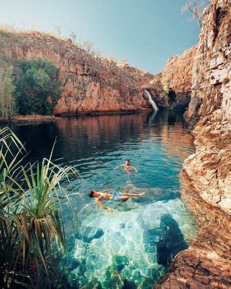 Guide to Kakadu National Park - Tourism Australia Darwin Australia, Kakadu National Park, Australia Itinerary, Natural Waterfalls, Biblical Paintings, Hiking National Parks, Visit Australia, Secluded Beach, Plunge Pool