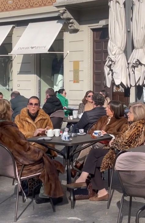 Rich Grandma Aesthetic, Life Vibes Aesthetic, Old Money Grandma, Gilded Age Aesthetic, Rich Grandma, Cool Old Lady, Matcha Branding, Another Year Around The Sun, Milan Style