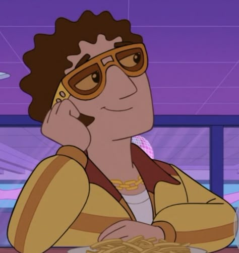 Vinnie Dakota, Ferb And Phineas, Pfp Gradient, Milo Murphy's Law, Milo Murphys Law, Lgbtq Characters, At The Doctor, Milo Murphy, Murphy Law