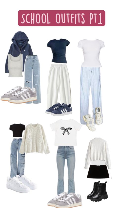 Cute trendy stylish school outfits Seventh Grade Outfit Ideas, Cute Outfits For Field Trips, Cute Trendy School Outfits, Church School Outfits, School Outfit Inspo Highschool, Outfits For School 12-13, What To Wear On Thursday For School, Good Outfit Ideas For School, Junior Clothes Outfits