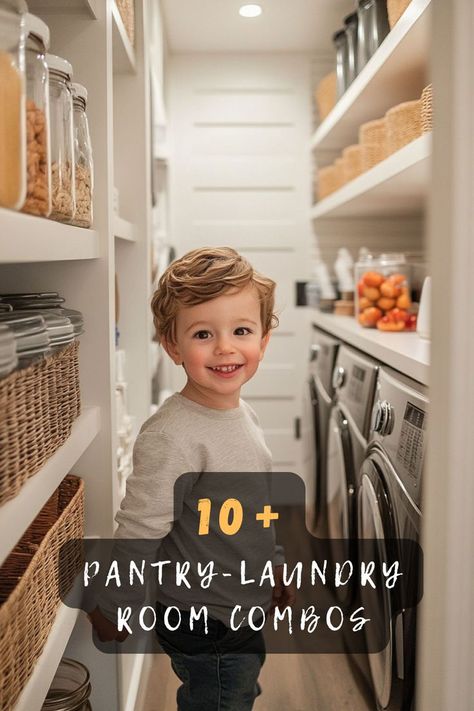 Keep your home clutter-free with these 10 pantry-laundry room combo ideas! Featuring clever storage solutions and stylish designs for a practical yet beautiful space. 🧺✨🍽️ #OrganizedLaundryRooms #PantryAndLaundryIdeas #SmartStorage #FunctionalSpaces #HomeDesignInspo #LaundryRoomGoals #SpaceSavingTips Pantry Laundry Combo, Laundry Pantry Combo Ideas, Pantry And Laundry Room Combo, Pantry Laundry Room Combo, Laundry Room Combo, Laundry Room Pantry, Laundry Pantry, Clean And Organized Home, Pantry Laundry Room