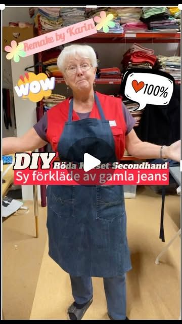 Diy Videos, Farmer, Blue Jeans, Cycling, Couture, Sewing, Blue