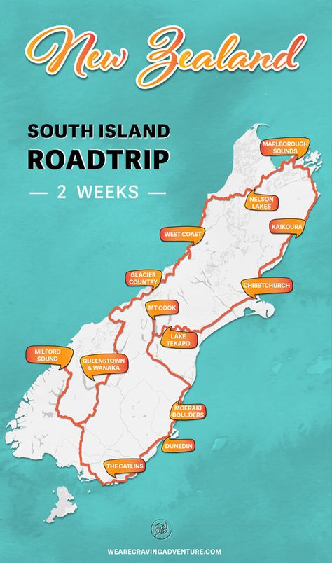 New Zealand South Island Road trip - 2 week itinerary — Craving Adventure Road Trip New Zealand, Nz South Island, New Zealand Road Trip, Best Campervan, New Zealand Itinerary, New Zealand Trip, New Zealand Travel Guide, New Zealand Adventure, Nz Travel