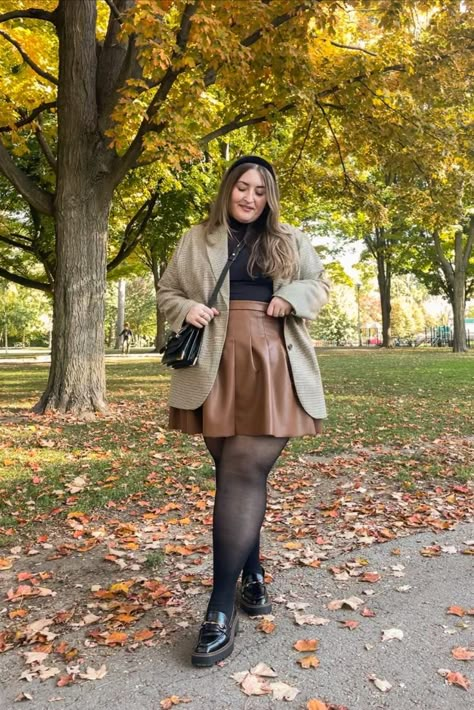 Nyc Fashion Winter, Dark Academia Outfit, Plus Size Winter Outfits, Plus Size Fall Outfit, Plus Size Fall Fashion, Look Plus Size, Plus Size Winter, Plus Size Fall, 90's Fashion