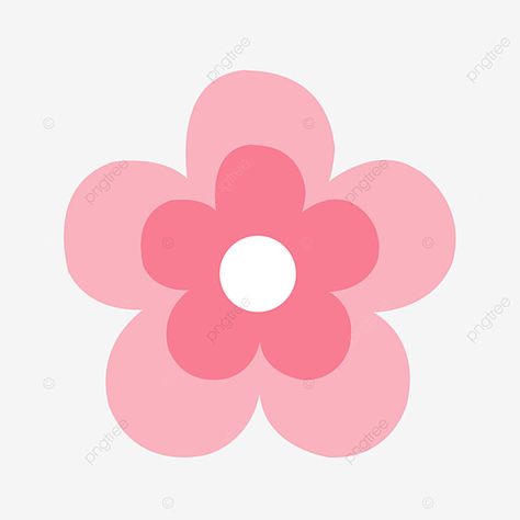 Pink Flowers Clip Art, Aesthetic Flowers Clipart, Cute Pink Drawing Aesthetic, Pink Flower Rug, Cute Pink Graphics, Pink Flowers Clipart, Pink Drawings Easy, Pink Cute Drawing, Flower Png Icon