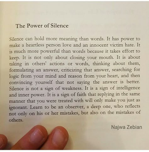 Power Of Silence Quotes, The Power Of Silence, Power Of Silence, Giving Quotes, Mottos To Live By, Silence Quotes, Feed The Soul, Meant To Be Quotes, Positive Motivational Quotes