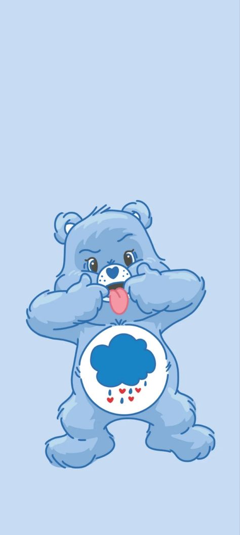 Bear Wallpaper, Care Bear, Care Bears, Cute Wallpaper, Iphone Wallpapers, Phone Wallpapers, Ideas De Fondos De Pantalla, Cute Wallpapers, Phone Wallpaper