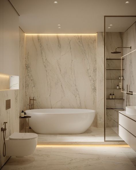 Bathroom Ideas Bathtub, Design Interior Baie, Bathrooms Modern, Modern Decor Bathroom, Minimalist Showers, Modern Luxury Bathroom, Bathroom Design Layout, Eclectic Bathroom, Contemporary Shower