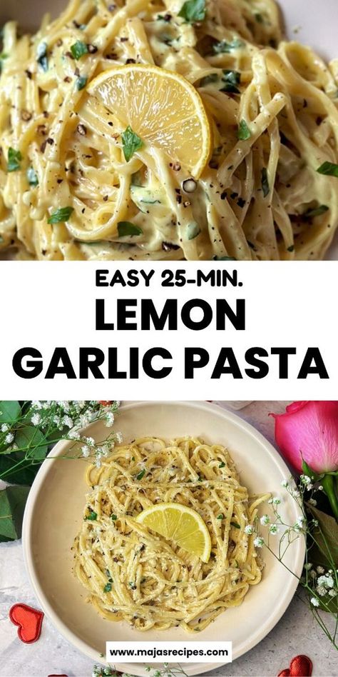 Savor the zest of Easy Creamy Lemon Garlic Pasta Recipe - a fresh and flavorful dish that's perfect for any night.  lemon pasta recipes | lemon garlic pasta | creamy lemon pasta | lemon pasta sauce | lemon garlic pasta sauce | lemon garlic pasta recipes | lemon garlic pasta shrimp | lemon garlic pasta chicken | lemon garlic pasta salad | lemon garlic pasta with chicken | lemon garlic pasta vegan | lemon garlic pasta with shrimp | lemon garlic pasta creamy | lemon garlic pasta primavera | creamy lemon garlic pasta | healthy lemon garlic pasta | simple lemon garlic pasta Creamy Lemon And Spinach Pasta, Creamy Summer Lemon Pasta, Lemon Piccata Pasta, Creamy Lemon Pepper Pasta, Lemon Garlic Linguine, Lemon Bacon Pasta, Lemon Parsley Pasta, Easy Lemon Garlic Pasta, Lemon Parm Pasta