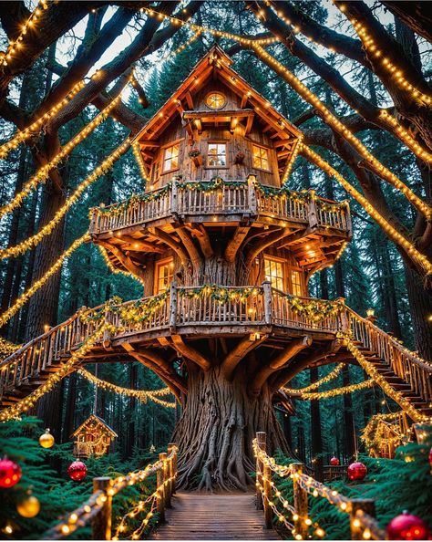 Tree House Architecture, Royal Castles Interior, Beautiful Tree Houses, Magical Room, Diy Pallets, Tree House Plans, Cool Tree Houses, Magical Tree, Fantasy Rooms