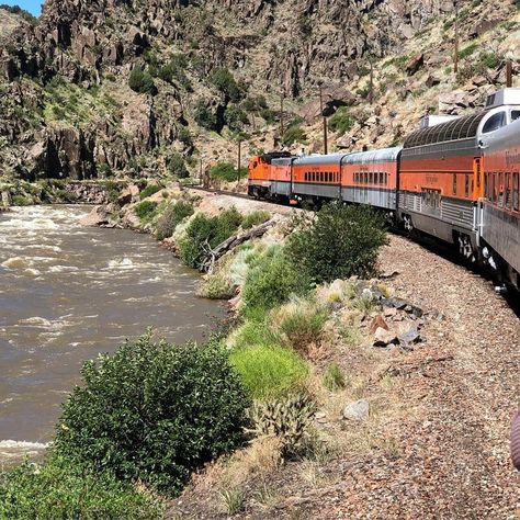 Colorado Train Rides Rocky Mountains, Train Rides In America, Train Rides In Colorado, Royal Gorge Colorado, Durango Train, Train Travel Usa, Granby Colorado, Pagosa Springs Colorado, Grand Lake Colorado