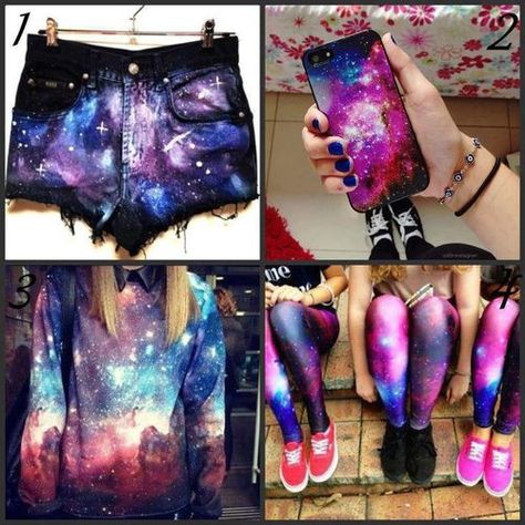 Galaxy Outfit, Galaxy Shoes, Black And White Vans, Galaxy Leggings, Galaxy Fashion, Neon Fashion, Galaxy Print, Cute Fashion, Girly Things