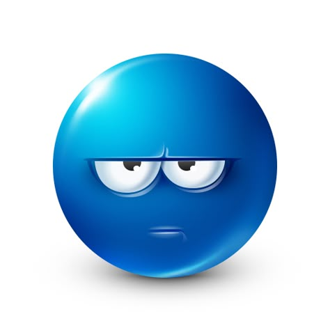 Peeved | Symbols & Emoticons Blue Emoticon, Free Smiley, Blue Emojis, Emoji Man, Emoji Memes, Images Emoji, Cursed Emojis, Cool Emoji, Emoticons Emojis