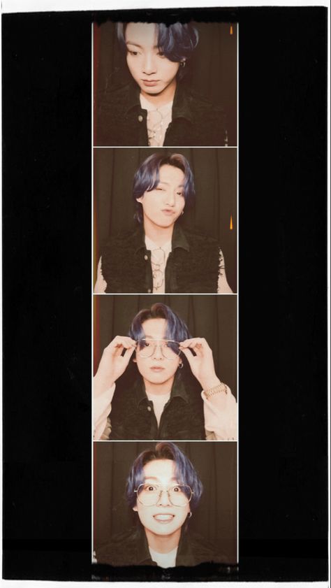 Jungkook Rectangle Photo, Bts Photobooth Pictures, Jungkook Film Strip, Jungkook Bookmark, Bts Photobooth, Jungkook Polaroid, Photo Bookmarks, Bts Polaroid, Photobooth Pictures