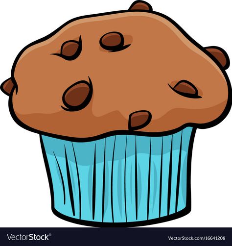 Cartoon Muffin, Muffin Drawing, Muffin Clipart, Muffin Cartoon, Cupcake Cartoon, Muffins With Mom, Clip Art Food, Chocolate Drawing, Geometric Shapes Drawing