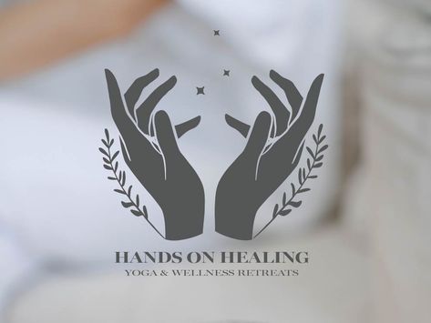 Healing Yoga, Yoga Retreats, Healing Hands, Logo Design Branding, Yoga Retreat, Branding Design Logo, Design Branding, Logo Branding, Creative Professional