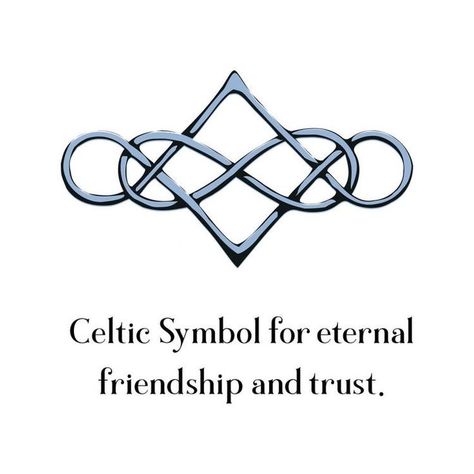 Symbol For Friendship, Friendship Symbol Tattoos, Celtic Symbols And Meanings, Tattoos Behind Ear, Celtic Symbol, Handpoke Tattoo, Friendship Symbols, Friendship Tattoos, Celtic Tattoos