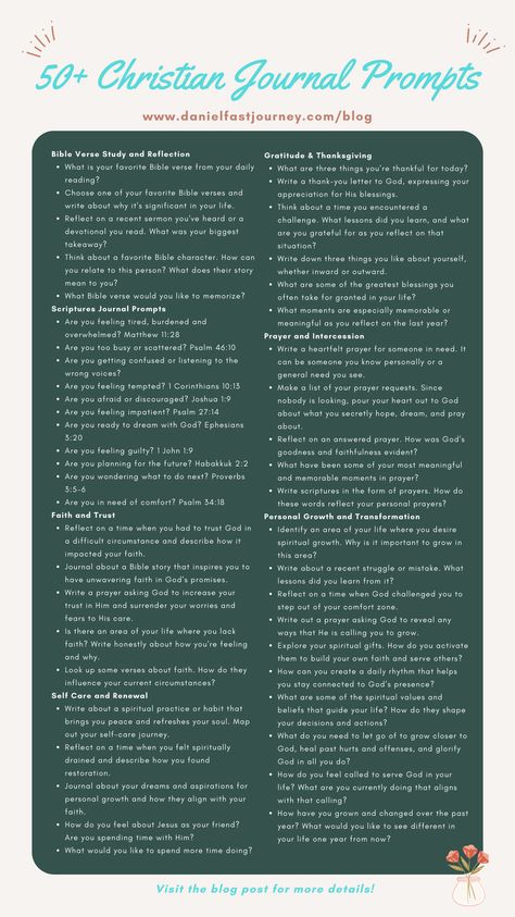 Looking for inspiration to deepen your faith and engage in meaningful self-reflection? Dive into our collection of 50+ Christian journal prompts. From Bible study reflections to prayers, gratitude, and personal growth prompts, you'll find journaling prompts to ignite your creativity and nurture your connection with God. Unlock the transformative power of the spiritual discipline of Christian journaling. Spiritual Growth Journal Prompts, Christian Gratitude Journal Prompts, Journal Prompts For Christians, Christian Journal Prompts For Women, Spiritual Prompts, Christian Writing Prompts, Christian Journaling Prompts, Journal Prompts Christian, Spiritual Journal Ideas