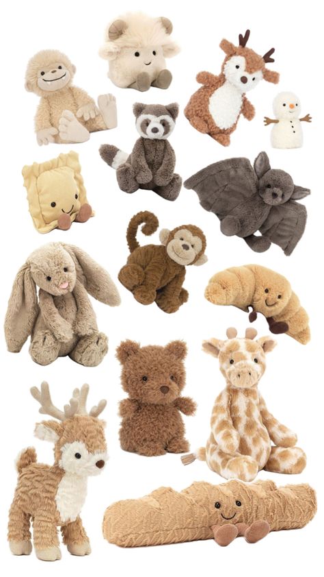 Aesthetic Stuff Animals, Cute Stuffed Animals Jellycat, Best Jelly Cats, Jelly Cat Icon, Matching Jellycats Trio, New Jellycat, Jelly Cat Stuffed Animals Aesthetic, Jellycats Cute, Cute Jellycat