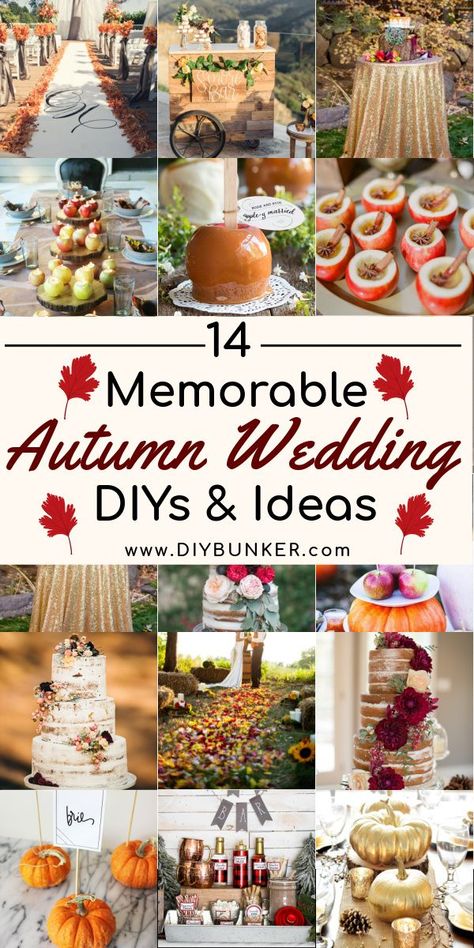 Autumn Wedding Food, Wedding Diys, Fall Backyard, Fall Wedding Color Schemes, Fall Wedding Tables, Wedding Autumn, Fall Wedding Diy, Autumn Wedding Reception, Outdoor Fall Wedding