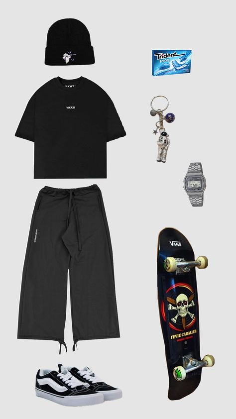 #vans #skater Skater Outfit, Skater Look, Vans Outfit, Street Swag, Fitness Inspo, Fit Inspo, Dream Closet, Winter Outfits, Outfit Ideas