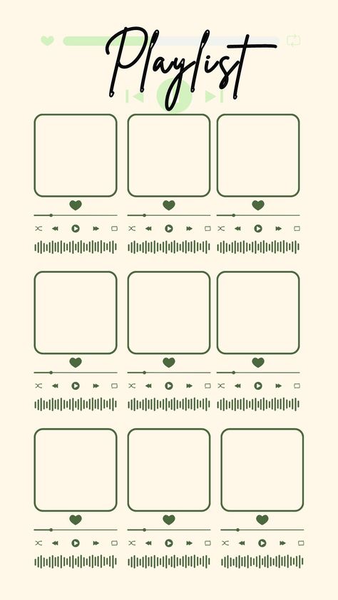 Journal Prints Free Printable, Digital Bujo Template, Movie Journal Template, Journal Template Ideas, Playlist Template, Goodnotes Bullet Journal, Book Tracker Template, Journal Ideas Templates, Hadiah Diy