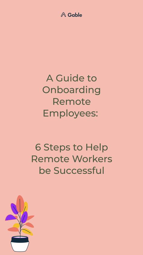 A guide to onboarding remote employees: 6 steps to help remote workers be successful Onboarding New Employees, New Employee Orientation, Onboarding Checklist, Employee Onboarding, New Knowledge, Leadership Tips, Working Remotely, New Employee, Remote Workers