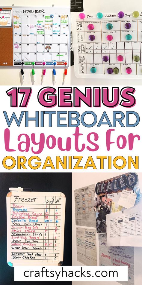 17 Creative White Board Organization Ideas for Home and Office Whiteboard Business Organization, Whiteboard Cleaning Schedule, Whiteboard Home Ideas, Organizational Chart Design Ideas Diy, Household Whiteboard Ideas, Dry Erase Board Organization Ideas, Dry Erase Board To Do List Ideas, Project Management Whiteboard Ideas, Organized White Board Ideas