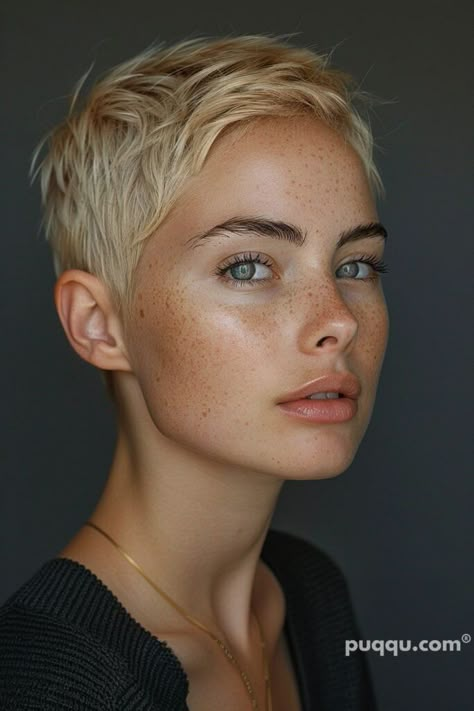 Women’s Cropped Hair, Woman Very Short Haircut, Cropped Hairstyles For Women, Crop Haircut Women, Womens Very Short Hairstyles, Very Short Hair Blonde, Short Cropped Hair Over 50, Pre Chemo Haircut Pixie Hair, Grow Out Buzz Cut Women