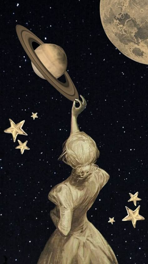 Solar System Art Aesthetic, Space Drawing Wallpaper, Planet Phone Wallpaper, Saturno Aesthetic, Saturn Aesthetic, Astronomy Wallpaper, Outer Space Wallpaper, الفن الرقمي, Space Phone Wallpaper