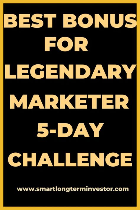 The best bonus package available today when you sign up for the Legendary Marketer Learn Launch Lead 5-Day Challenge to learn the high-income digital marketing skills to start an online business and side hustle. Legendary Marketer, Promote Small Business, High Income, Higher Income, Online Business Ideas, Marketing Skills, Start An Online Business, Side Hustle Ideas, Small Business Ideas