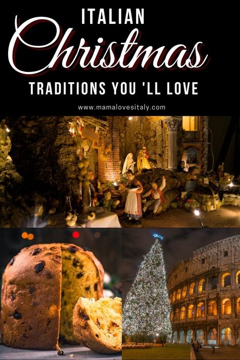 Authentic Italian Christmas traditions you can experience in Italy in December and Italy Christmas traditions you can replicate at home Christmas Traditions In Italy, Italian Christmas Traditions Kids, Italy Christmas Traditions, Italian Christmas Tree, Italian Christmas Breakfast, Italian Christmas Party Ideas, Italy At Christmas, Christmas In Italy Aesthetic, Italian Christmas Aesthetic