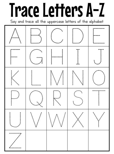 Capital Letter Tracing Worksheet Capital Alphabet Worksheets, Capital Letter Tracing Printables Free, Tracing Capital Letters Worksheets, Trace Alphabet Worksheet, Writing Alphabets Worksheet, Letter Trace Printables Free, Kindergarten Tracing Worksheets, Trace The Letters Worksheet, Alphabet Worksheets Preschool Writing Practice