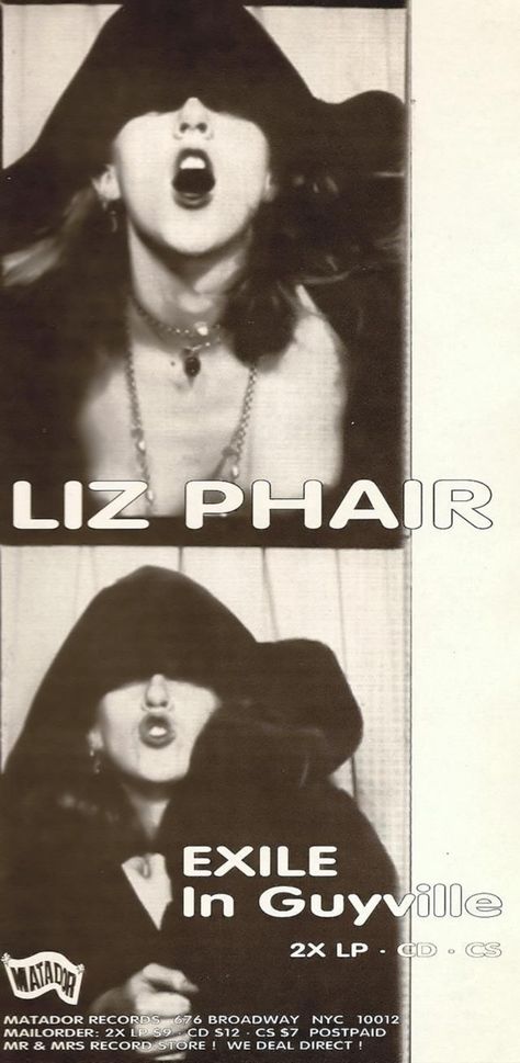 Never Said: Liz Phair's Exile in Guyville at 30 - Rock and Roll Globe Coma Cinema, Suny Purchase, Lilith Fair, University Of The Philippines, Liz Phair, Celebrity Skin, Face Girl, Ear Candy, Music Posters