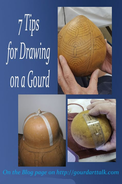 Gourds Diy, Gourd Painting, Gourd Birdhouses, Gourd Carving, Birdhouse Gourds, Fall Gourds, Gourds Art, Tips For Drawing, Gorgeous Gourds