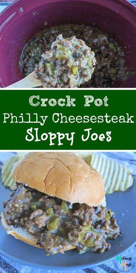 Crock Pot Philly Cheesesteak Sloppy Joes Slow Cooker Philly Cheese Steak Sloppy Joes, Philly Cheese Steak Sloppy Joes Crockpot, Crockpot Cheesesteak, Philly Cheese Steak Crock Pot, Sloppy Joe Recipe Crock Pot, Philly Cheese Steak Sloppy Joes, Cheesesteak Sloppy Joes, Crock Pot Sloppy Joes, Philly Cheesesteak Sloppy Joes