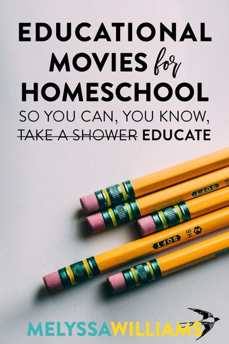 47 Educational Movies for Homeschool So You Can, Um, Educate. Or Take a Shower. Movies For Homeschooling, Best Homeschool Movies, Movies That Teach Life Lessons, Ways To Make Homeschool Fun, Educational Movies For Homeschool, Homeschool Movies Elementary, Fun Homeschool Projects, Out Of The Box Homeschool, Homeschooling A Middle Schooler