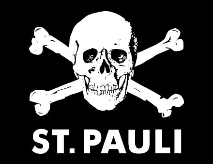 FC St. Pauli Fc St Pauli, Pirate Wedding, Shark Illustration, Ultras Football, St Pauli, Arte Punk, Celtic Fc, Pirate Skull, Great Logos