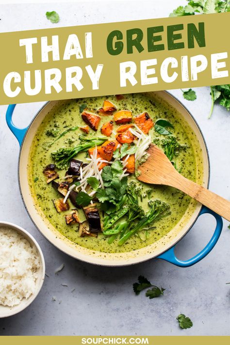 Aromatic Thai Green Curry for a Comforting, Flavor-Packed Meal Thai Green Curry Soup, Green Curry Soup, Easy Thai Green Curry, Authentic Thai Green Curry, Thai Green Curry Recipe, Green Thai Curry, Green Curry Recipes, Thai Green Curry Paste, Green Thai