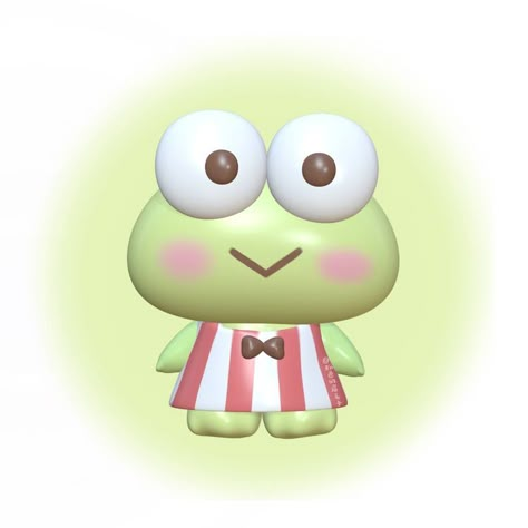 Kerropi Pfp Icon, Kerropi Icon Png, Keroppi 3d Icon, Kerropi Widget, Sanrio 3d Png, Keroppi Png, Doll Cartoon, Cinnamoroll Kuromi, Minimalist Icons