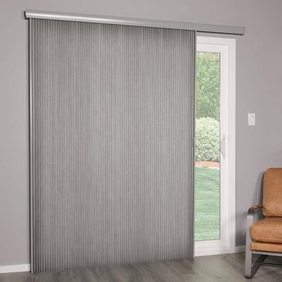 Slider Door Window Treatments, Contemporary Vertical Blinds, Sliding Glass Door Window Treatments, Glass Door Coverings, Patio Door Coverings, Roof Patio, Blinds Vertical, Sliding Glass Door Window, Sliding Door Window Treatments