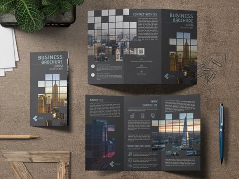 Tri Fold Brochure Design, Buildings Sketch Architecture, Buildings Sketch, Fold Brochure Design, Architecture Brochures, Sketch Architecture, Brochure Design Creative, Instagram Design Creative, Trifold Brochure Design