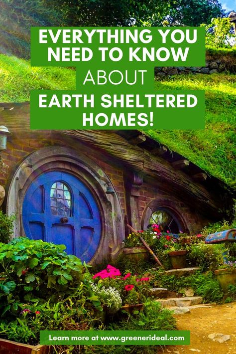 Eco Houses Sustainable, Earth Bag Homes Plans, Sustainable Home Building, Earth Covered Homes, Earth Sheltered Homes Plans, Earth Homes Underground, Sustainable House Design Eco Friendly, Earth Homes Design, Subterranean Homes